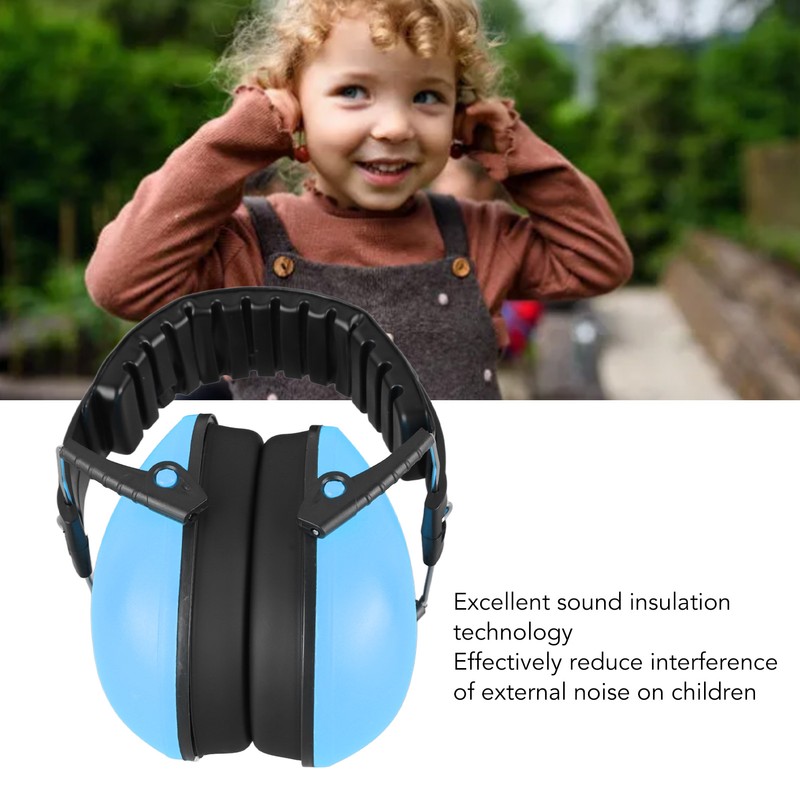 Soundproof Earmuffs for Kids Sleeping Children Safety Mini Noise Reduction