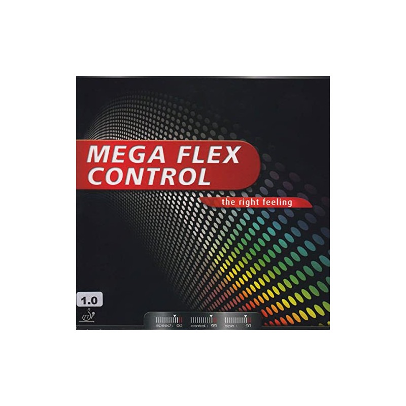 Gewo Rubber Mega Flex Control, options 1.3 mm, red