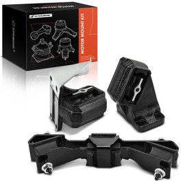 A-Premium 3PCS Engine Motor Mount and Transmission Mount Set Compatible with Ram 2500 2013-2018 6.7L, 3500 2013-2018 6.7L, Automatic & Manual Transmission, Replace# 52121773AA