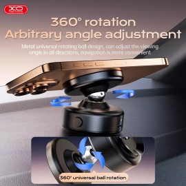 Universal XO 360°Rotation Vacuum Strong Magnetic Phone Holder Suction Cup Car Stand Mount