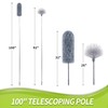 IVYROLL Cobweb Duster with Extension Pole, Spider Web Brush &