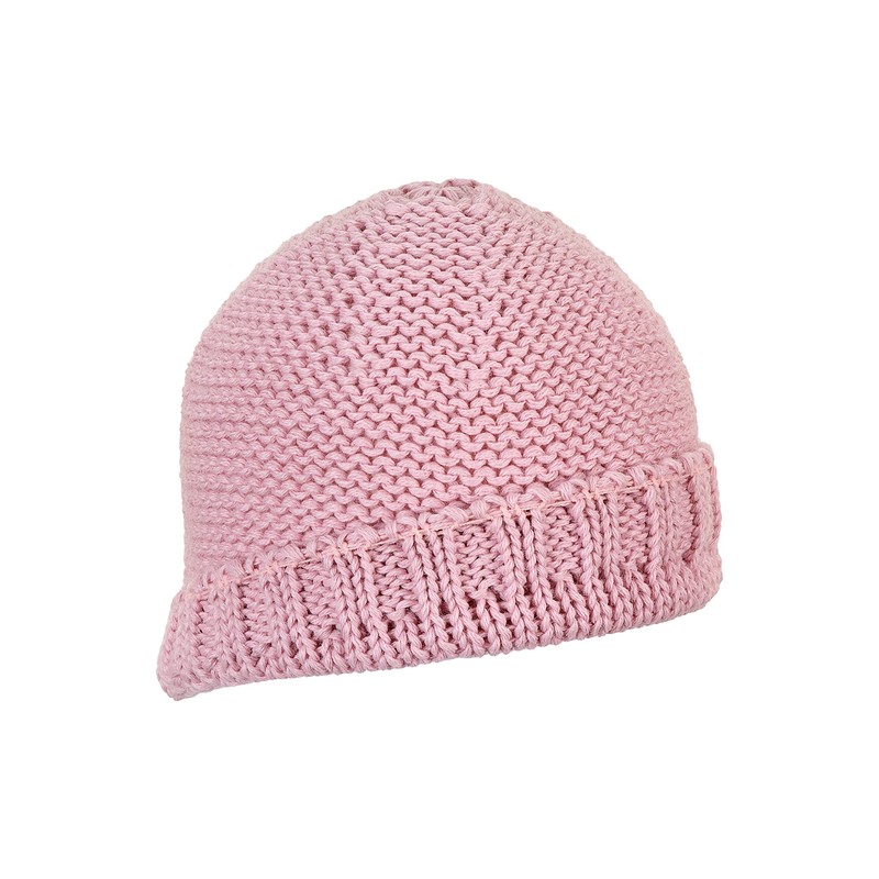 Sterntaler Baby Girl Knitted Hat Plain with Merion Wool, purple