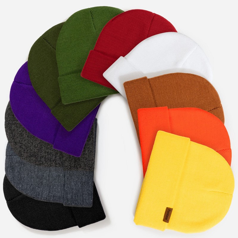 FanVince Beanie Toque Men Women Tuque Winter Thermal Hats Cuffed