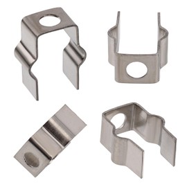 4 Pcs Metal Mount Clips, Vacuum Robot Replacement Parts Compatible with Shark IQ & AI AV2501S Vacuum Cleaner and Some Other Models Side Brush (4 to A Pack)