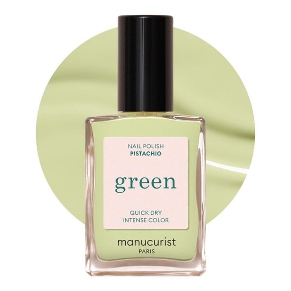 Manucurist • Green Pastel Green Nail Polish Pistachio • Natural