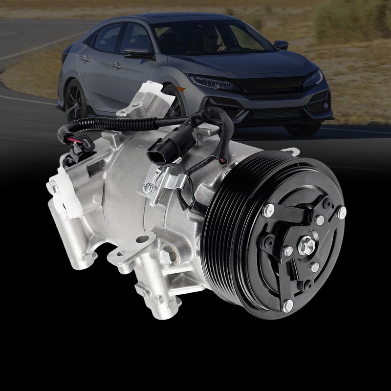 CO29272C A/C Compressor with Clutch Compatible with Honda Civic 2016