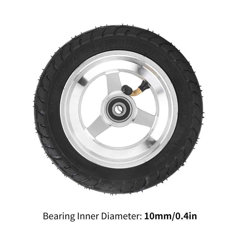 8 Inch Electric Scooter 8x2.00‑5 Tyre Pneumatic Tire and Stainless