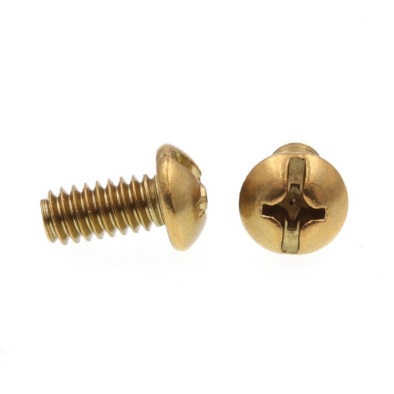 Prime-Line 9005146 Machine Screw, Round Head, Slotted/Phillips Combo, 1/4 in-20
