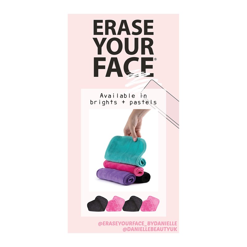 Danielle Creations Erase Your Face Eco Friendly Reusable Make Up