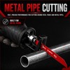 25 Pack 9 Inch 14/18 TPI Bi-Metal Auto Dismantling Reciprocating