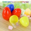 XiXiRan Easter Eggs Plastic Colourful, Easter Eggs Plastic Decoration, Easter