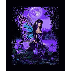 JQ Full Moon Fairy Signature Select Soft Plush Queen Blanket Medium Grade