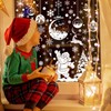 heekpek Christmas Window Stickers Large Xmas Window Stickers Christmas Scene