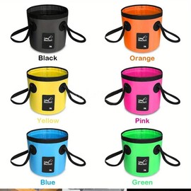 HomeCraft Collapsible Water Bucket Camping – Durable Space-Saving Construction, Home Storage & Daily Organization