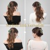 HQ-SITE 12 Pcs Sage Green Hair Claw Clips for Women,