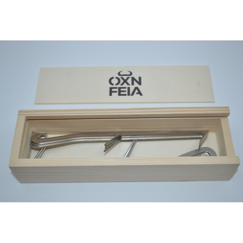 Oxnfeia Smoking Hooks Pack of 10 - Butcher Hooks Stainless