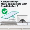 Starlink Gen 3 RV Ladder Mount, Starlink Gen 3 Roof