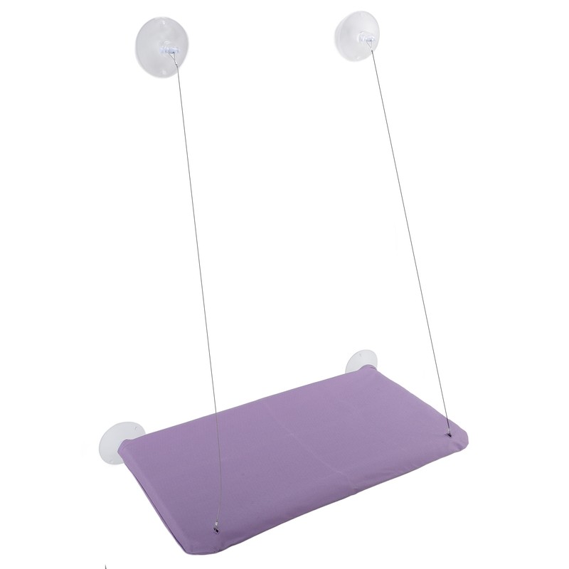 Cat Window Hammock with 4 Strong Suction Cups Breathable Detachable
