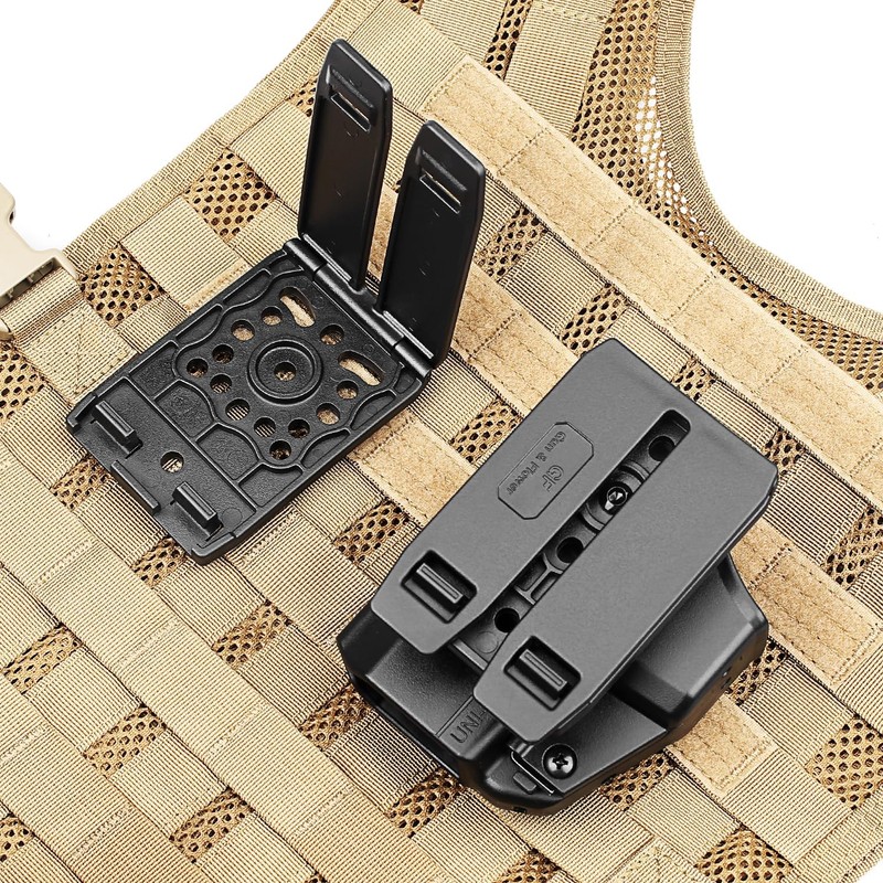KDTAC MOLLE Adapter, Polymer Modular Attachment for Gun Holster &