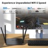 WAVLINK Wireless WiFi Router 1200Mbps - 5GHz+2.4GHz Dual Band WiFi