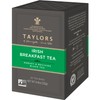 Taylors of Harrogate Irish Breakfast, Black Tea, Pillow Bags, 50