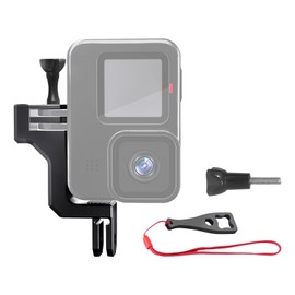 Aluminum Vertical Mount for Gopro, 90 Degree Direction Adapter Elbow Mount Compatible with GoPro Hero 13 12 11 10 9 Black Action Cameras