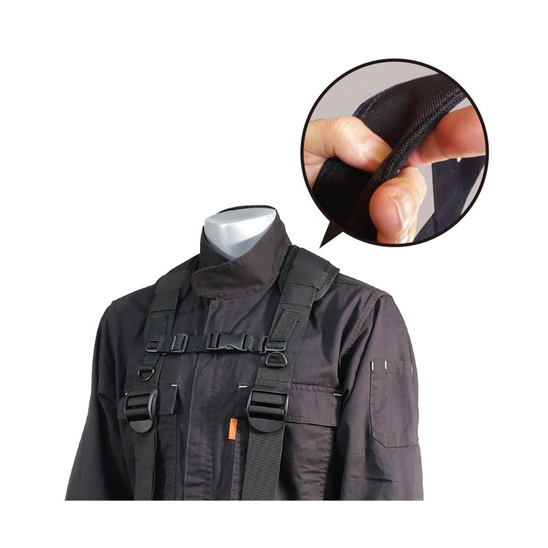 Jefcom DB-126 Belt Suspenders Shoulder Pad