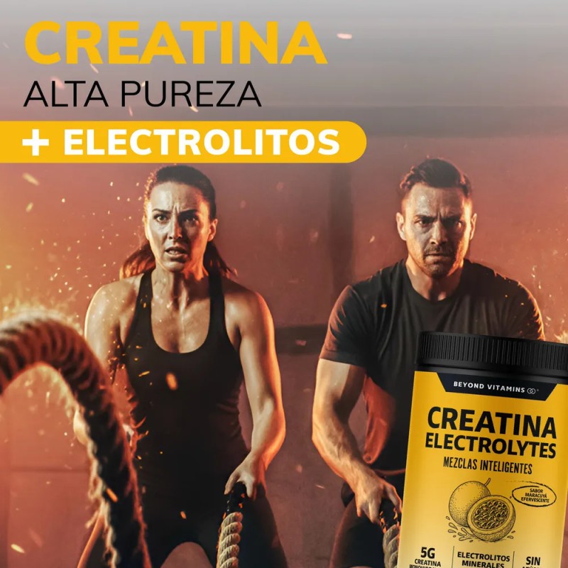 Creatina Monohidratada en Polvo con Electrolitos y Ciclodextrina | Pre