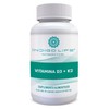 Vitamina D3 + K2 40 Cápsulas Veganas de 500 mg