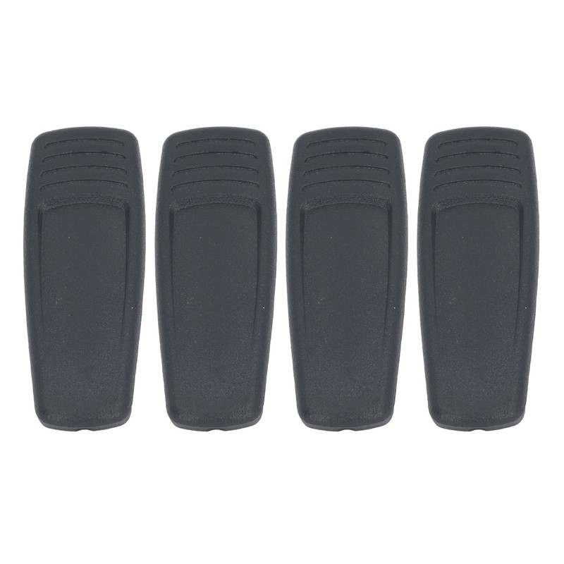 4PCS Portable Radio Belt Clip Handsfree Convenient Securely Hold for