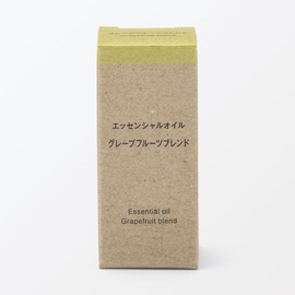 MUJI 84465277 Essential Oil Grapefruit Blend, 0.3 fl oz (10 ml)