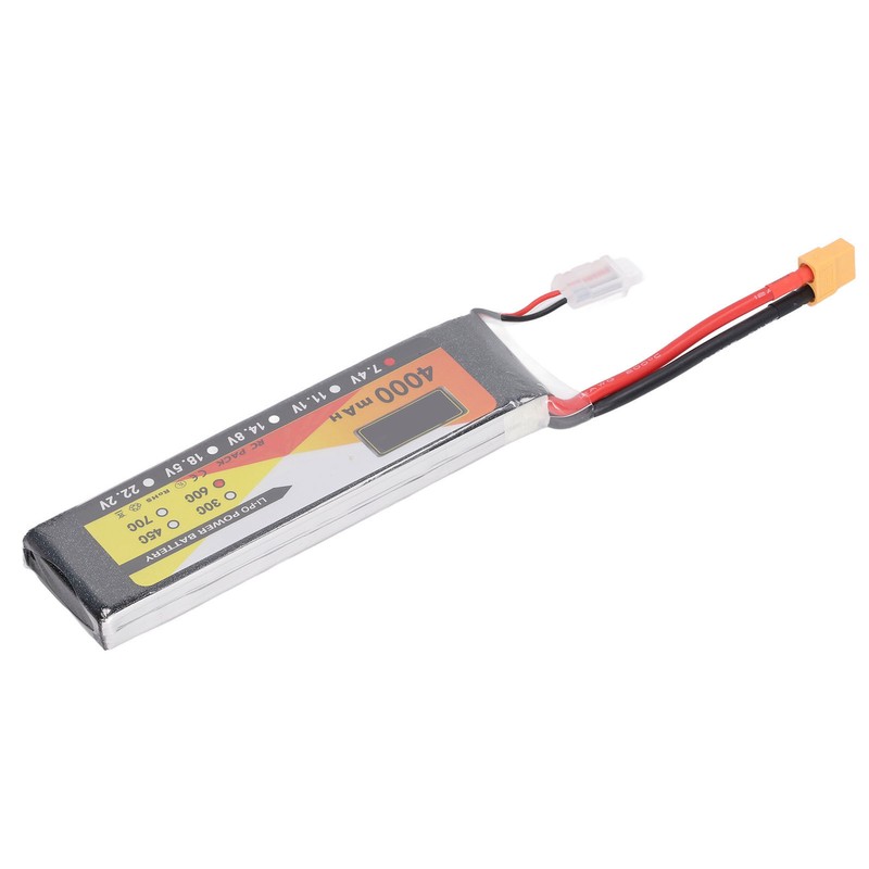 RC Lipo Battery 7.4V 60C Discharge Rate 2S XT60 Plug
