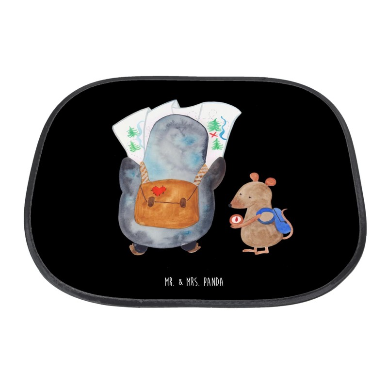 Mr. & Mrs. Panda Car Sun Shade Penguin & Mouse