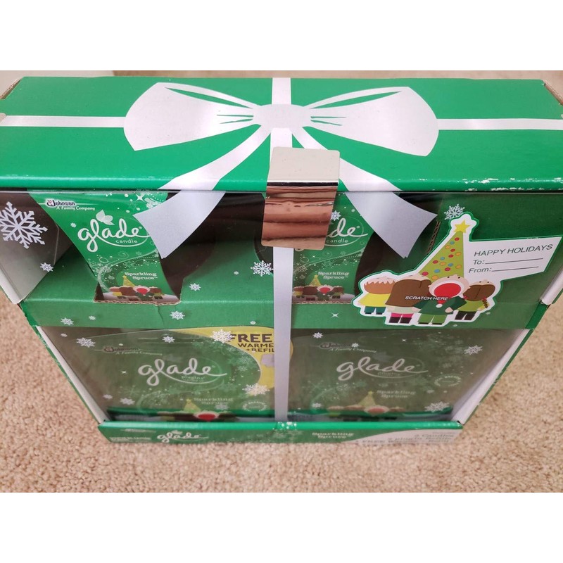 Glade GLADE Sparkling Spruce 'Rare' Gift Box Candles PLUGINS Warmers