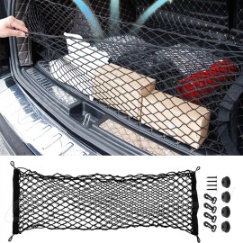 CHUSYYRAY Rear Trunk Envelope Style Mesh Cargo Net for HYUNDAI TUCSON 2016-2025 Brand New