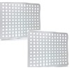 2-Pack Clear Sink Protector Mats – Perforated Design for Kitchen