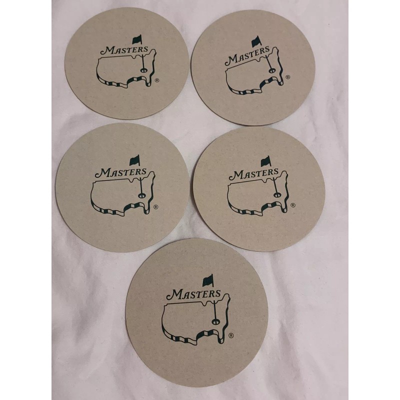Masters 2024 Masters LOGO COASTERS! Set Of 5! From AUGUSTA