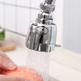 Faucet Sprayer Attachment,Stainless Steel 360 Degree Rotatable Splashing Proof Filter Nozzle Head Sink Faucet Extender Kitchen Faucet Spray Head for Shower,Wash Dishes,Fruits (Short Type)