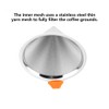 American Stainless Steel Coffee Filter Tea Coffee Dripper Coffee Mesh