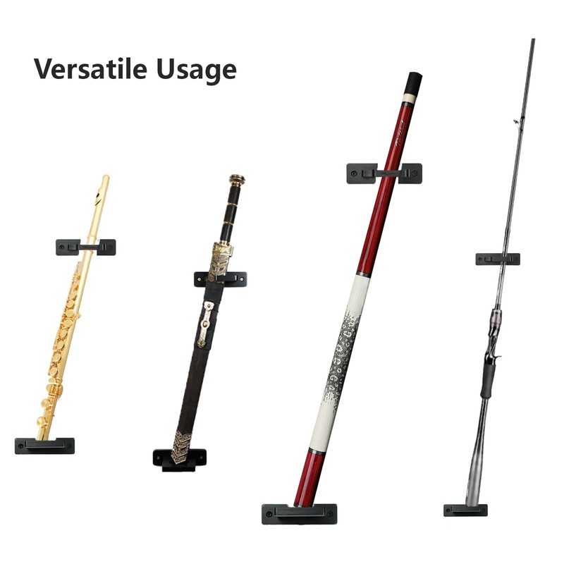iLIZBay Vertical Katana Wall Mount Holder, Adjustable Samurai Sword Wall