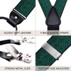 Dubulle Mens Clips Suspenders and Pretied Bowtie Set Y Shape