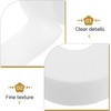 Protector de Cuello Blanco Autoadhesivo para Camisas, 3 Rollos de
