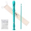 Eastar Soprano Recorder Instrument for Kids Beginner, German Fingering C