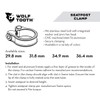 Wolf Tooth Seatpost Clamp 36.4mm Orange