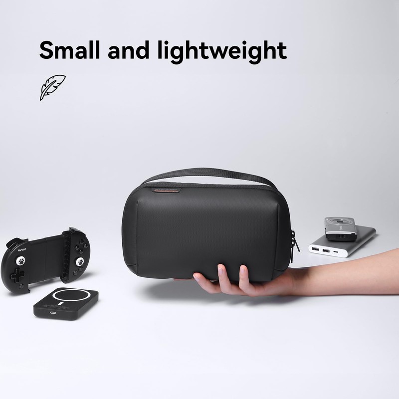 MARK RYDEN Travel Electronics Organizer Bag, Compact Tech Accessories Storage