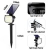 hyrion Solar Spotlight Outdoor Waterproof Ip65 23 LED 3 Lighting
