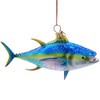 Nobel Gems Glass Ornaments - Yellowfin Tuna Nutcracker Ornament