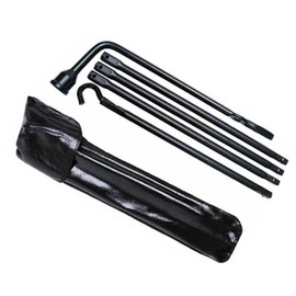 AutoBaBa Spare Tire Tool Kit with Case, 2002-2015 Compatible with Dodge Ram 1500, Spare Tire Tool Replacement Set Kit for Jack