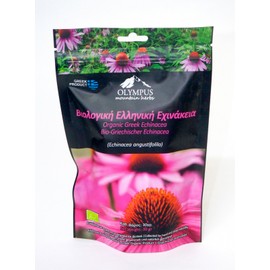 Olympus Mountain Herbs Organic Greek Echinacea. Net Weight 30 g. / 1.06 oz