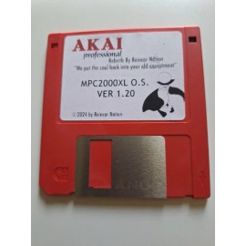 Akai MPC 2000XL Operating System OS V1.20 Brand New Floppy Disk Upgrade